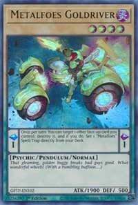 Metalfoes Goldriver - Ghosts From the Past - YuGiOh card