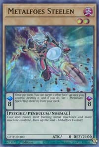 Metalfoes Steelen - Ghosts From the Past - YuGiOh card