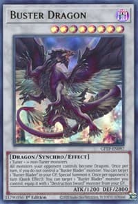 Buster Dragon - Ghosts From the Past - YuGiOh card
