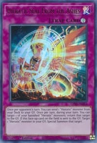 Hieratic Seal From the Ashes - Ghosts From the Past - YuGiOh card