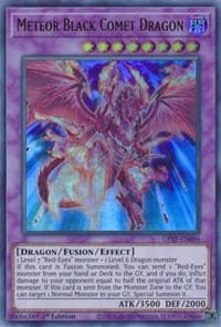 Meteor Black Comet Dragon - Ghosts From the Past - YuGiOh card