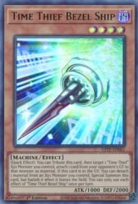 Time Thief Bezel Ship - Ghosts From the Past - YuGiOh card