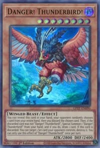 Danger! Thunderbird! - Ghosts From the Past - YuGiOh card