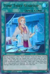 Time Thief Startup - Ghosts From the Past - YuGiOh card