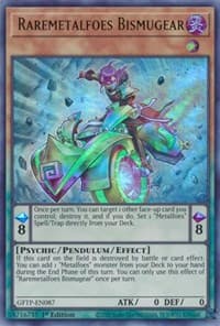 Raremetalfoes Bismugear - Ghosts From the Past - YuGiOh card