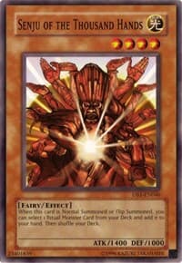 Senju of the Thousand Hands - Dark Beginning 1 - YuGiOh card
