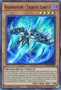 Raidraptor - Tribute Lanius - Ghosts From the Past - YuGiOh card