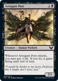 Arrogant Poet - Strixhaven: School of Mages - Magic: The Gathering card