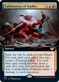 Culmination of Studies (Extended Art) - Strixhaven: School of Mages - Magic: The Gathering card