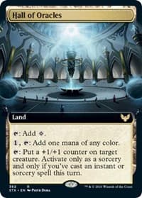 Hall of Oracles (Extended Art) - Strixhaven: School of Mages - Magic: The Gathering card