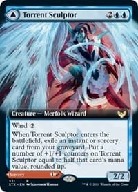 Torrent Sculptor (Extended Art) - Strixhaven: School of Mages - Magic: The Gathering card