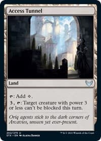 Access Tunnel - Strixhaven: School of Mages - Magic: The Gathering card