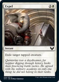 Expel - Strixhaven: School of Mages - Magic: The Gathering card