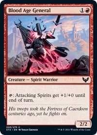 Blood Age General - Strixhaven: School of Mages - Magic: The Gathering card