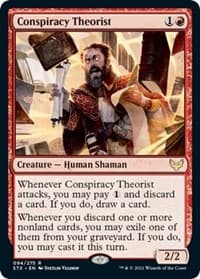 Conspiracy Theorist - Strixhaven: School of Mages - Magic: The Gathering card
