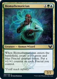 Biomathematician - Strixhaven: School of Mages - Magic: The Gathering card