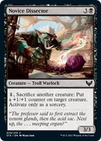 Novice Dissector - Strixhaven: School of Mages - Magic: The Gathering card