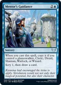 Mentor's Guidance - Strixhaven: School of Mages - Magic: The Gathering card