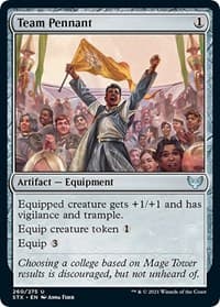 Team Pennant - Strixhaven: School of Mages - Magic: The Gathering card