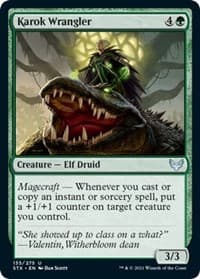 Karok Wrangler - Strixhaven: School of Mages - Magic: The Gathering card