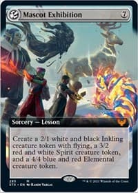 Mascot Exhibition (Extended Art) - Strixhaven: School of Mages - Magic: The Gathering card