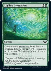 Leyline Invocation - Strixhaven: School of Mages - Magic: The Gathering card