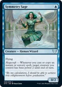 Symmetry Sage - Strixhaven: School of Mages - Magic: The Gathering card