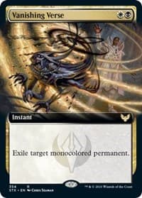 Vanishing Verse (Extended Art) - Strixhaven: School of Mages - Magic: The Gathering card