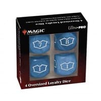 Deluxe Island Loyalty Dice with 7-12 for Magic - Blue (22mm) - Ultra Pro Life Counters - Life Counters card