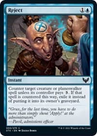 Reject - Strixhaven: School of Mages - Magic: The Gathering card