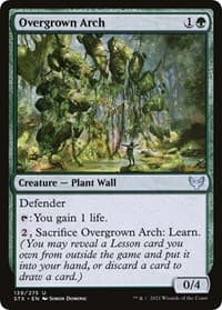Overgrown Arch - Strixhaven: School of Mages - Magic: The Gathering card