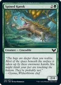 Spined Karok - Strixhaven: School of Mages - Magic: The Gathering card