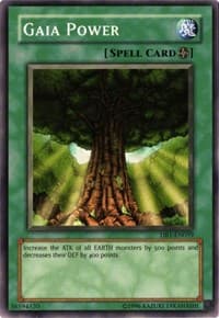 Gaia Power - Dark Beginning 1 - YuGiOh card