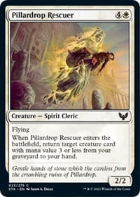 Pillardrop Rescuer - Strixhaven: School of Mages - Magic: The Gathering card