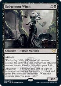Sedgemoor Witch - Strixhaven: School of Mages - Magic: The Gathering card
