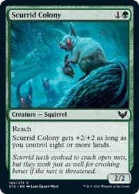 Scurrid Colony - Strixhaven: School of Mages - Magic: The Gathering card