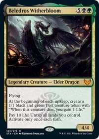 Beledros Witherbloom - Strixhaven: School of Mages - Magic: The Gathering card