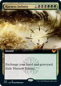 Harness Infinity (Extended Art) - Strixhaven: School of Mages - Magic: The Gathering card