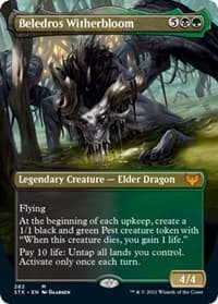 Beledros Witherbloom (Borderless) - Strixhaven: School of Mages - Magic: The Gathering card