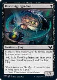 Unwilling Ingredient - Strixhaven: School of Mages - Magic: The Gathering card