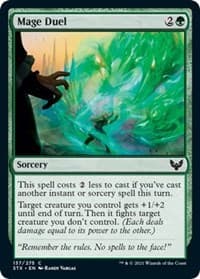 Mage Duel - Strixhaven: School of Mages - Magic: The Gathering card