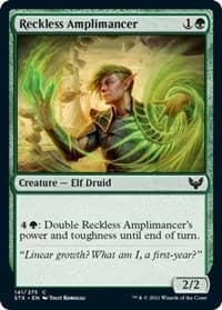 Reckless Amplimancer - Strixhaven: School of Mages - Magic: The Gathering card