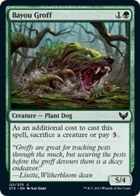 Bayou Groff - Strixhaven: School of Mages - Magic: The Gathering card