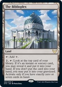 The Biblioplex - Strixhaven: School of Mages - Magic: The Gathering card