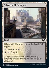 Silverquill Campus - Strixhaven: School of Mages - Magic: The Gathering card