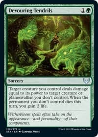 Devouring Tendrils - Strixhaven: School of Mages - Magic: The Gathering card