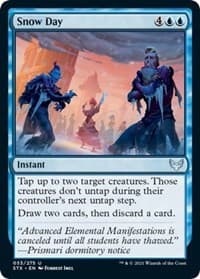 Snow Day - Strixhaven: School of Mages - Magic: The Gathering card