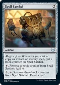 Spell Satchel - Strixhaven: School of Mages - Magic: The Gathering card