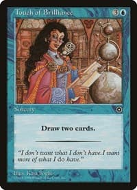 Touch of Brilliance - Portal Second Age - Magic: The Gathering card