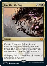 Blot Out the Sky - Strixhaven: School of Mages - Magic: The Gathering card